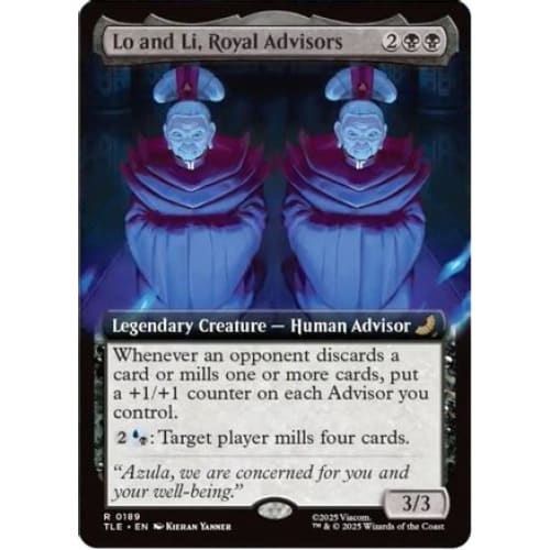 Lo and Li, Royal Advisors (Extended Art) (TLE-189) Foil