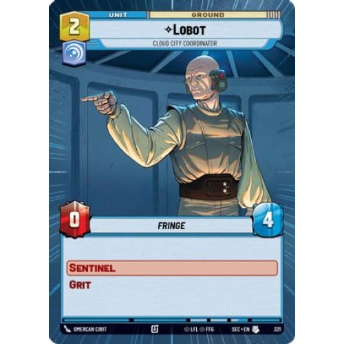 Lobot - Cloud City Coordinator (Hyperspace) (321)