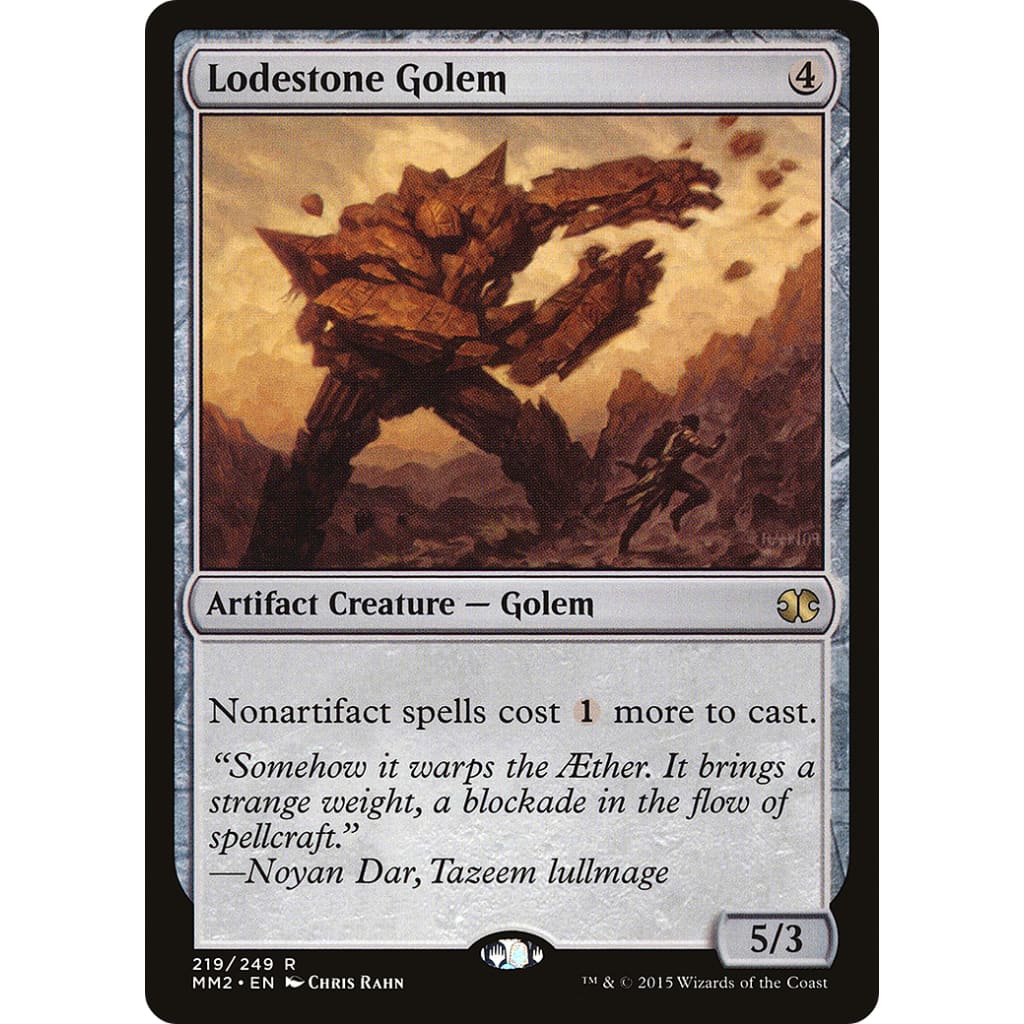 Lodestone Golem (MM2-219) Foil