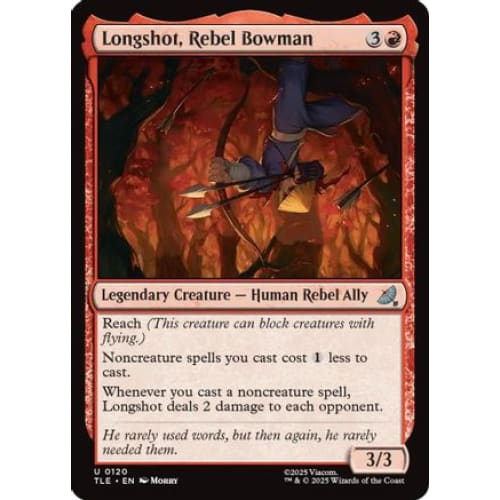 Longshot, Rebel Bowman (TLE-120) Foil