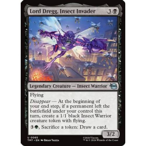 Lord Dregg, Insect Invader (TMT-065) Foil