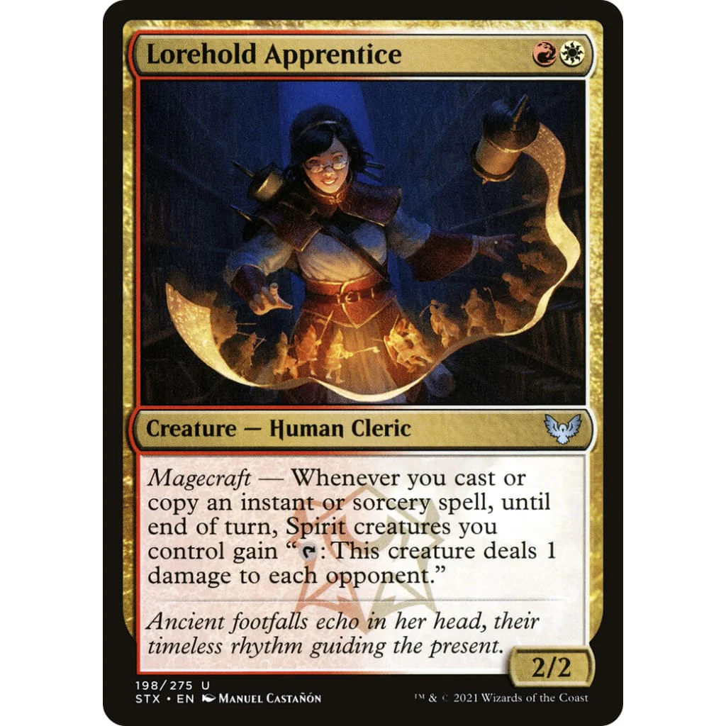 Lorehold Apprentice (STX-198) Foil