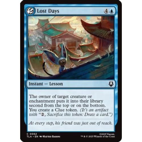 Lost Days (TLA-062)