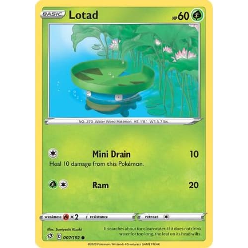 Lotad (7) Common