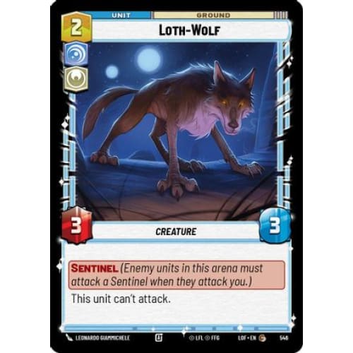 Loth-Wolf (Foil) (546)  Foil