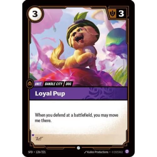 Loyal Pup (126/221) - Spiritforged