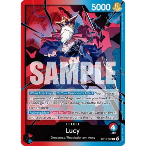 Lucy OP15-002 L Adventure on Kami's Island
