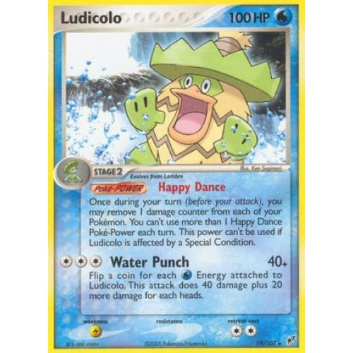 Ludicolo - 019/107 (19) Rare Classic