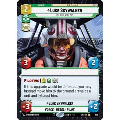 Luke Skywalker - You Still With Me? (Hyperspace Foil) (828)  Foil