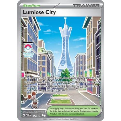 Lumiose City - 111/088 (111) Ultra Rare Holofoil