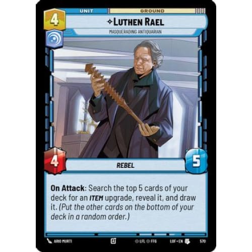 Luthen Rael - Masquerading Antiquarian (Foil) (570)  Foil