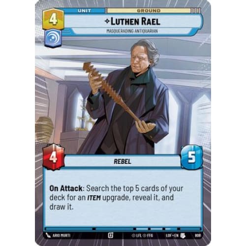 Luthen Rael - Masquerading Antiquarian (Hyperspace Foil) (808)  Foil