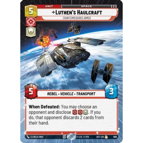 Luthen's Haulcraft - Countermeasures Armed (Hyperspace Foil) (909)  Foil