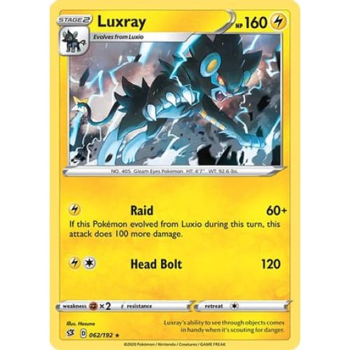 Luxray (62) Holo Rare