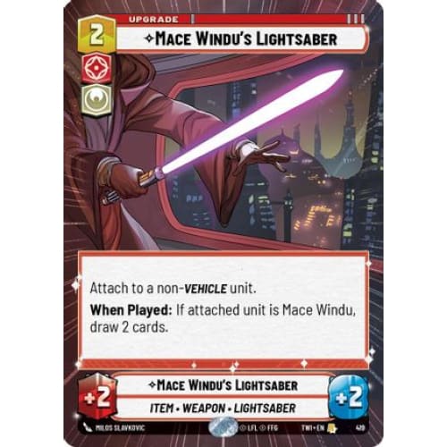 Mace Windu's Lightsaber (Hyperspace) (419)