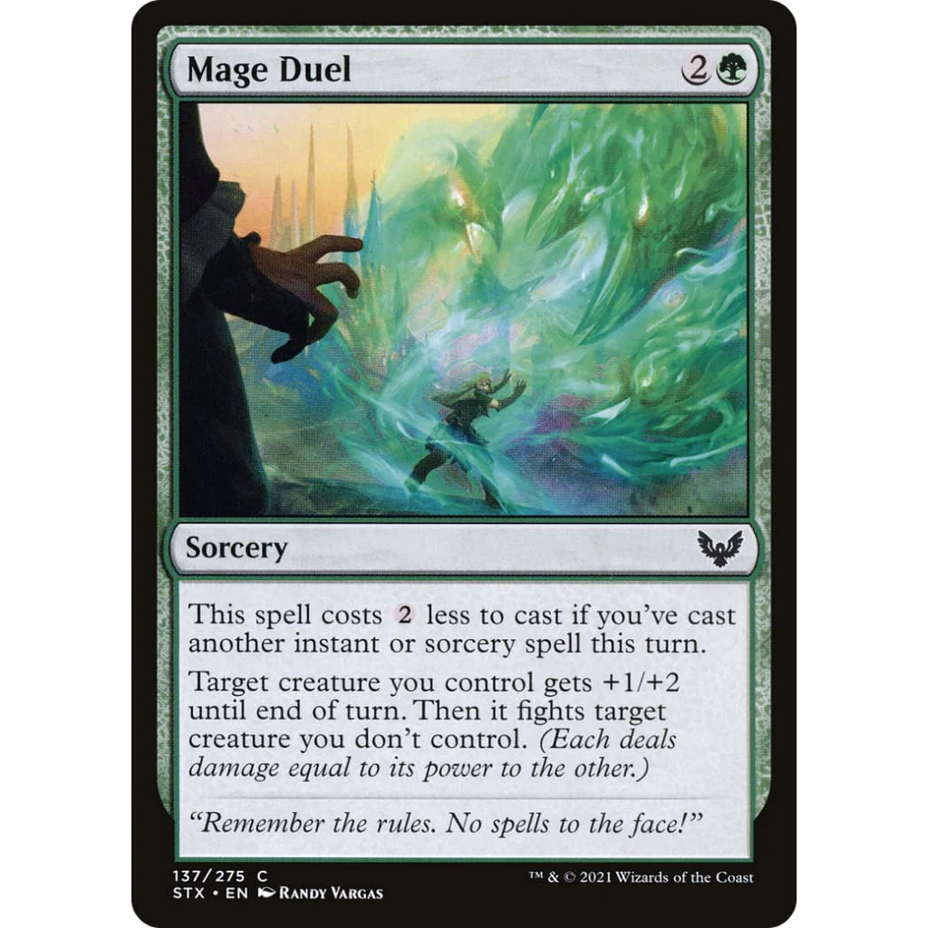 Mage Duel (STX-137) Foil