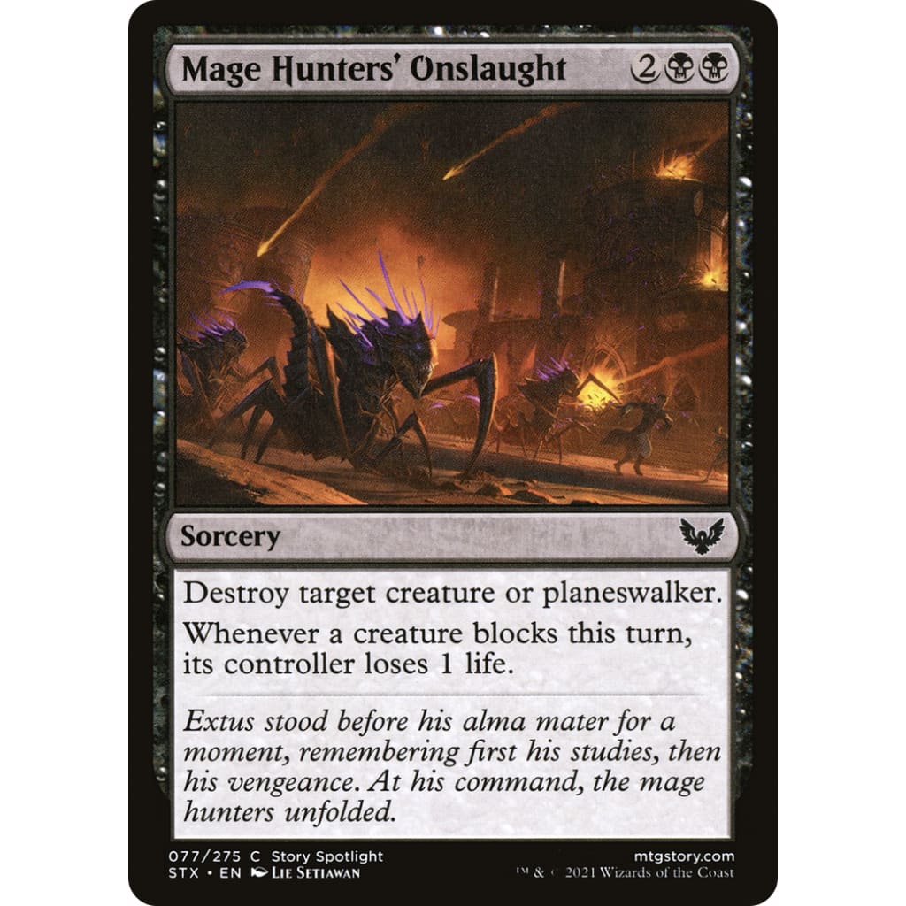 Mage Hunters' Onslaught (STX-077)