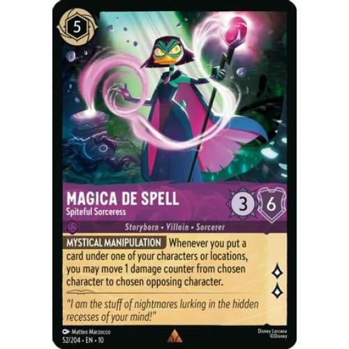 Magica De Spell - Spiteful Sorceress (52/204) - Whispers in the Well
