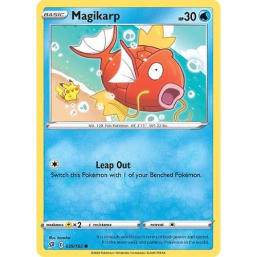 Magikarp (39) Reverse Holofoil Common