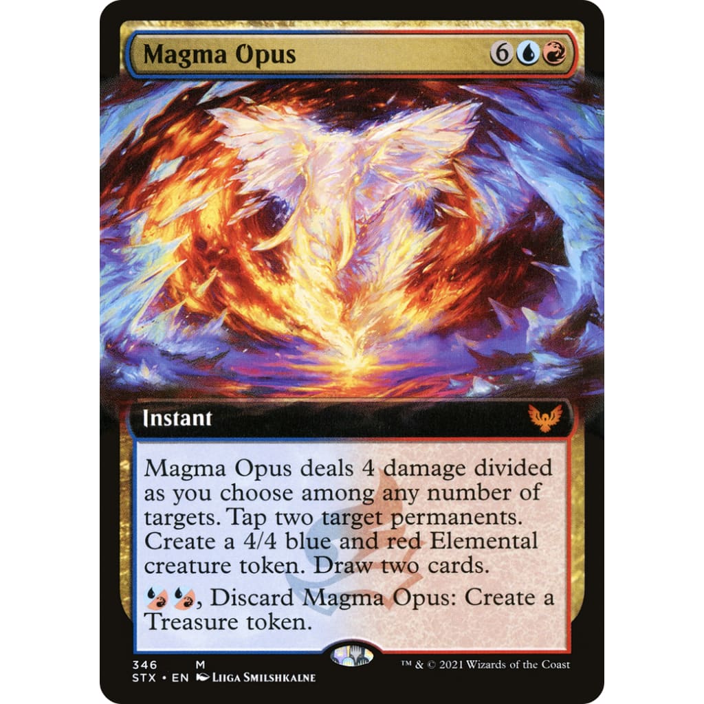Magma Opus (Extended Art) (STX-346): (Extended Art) Foil