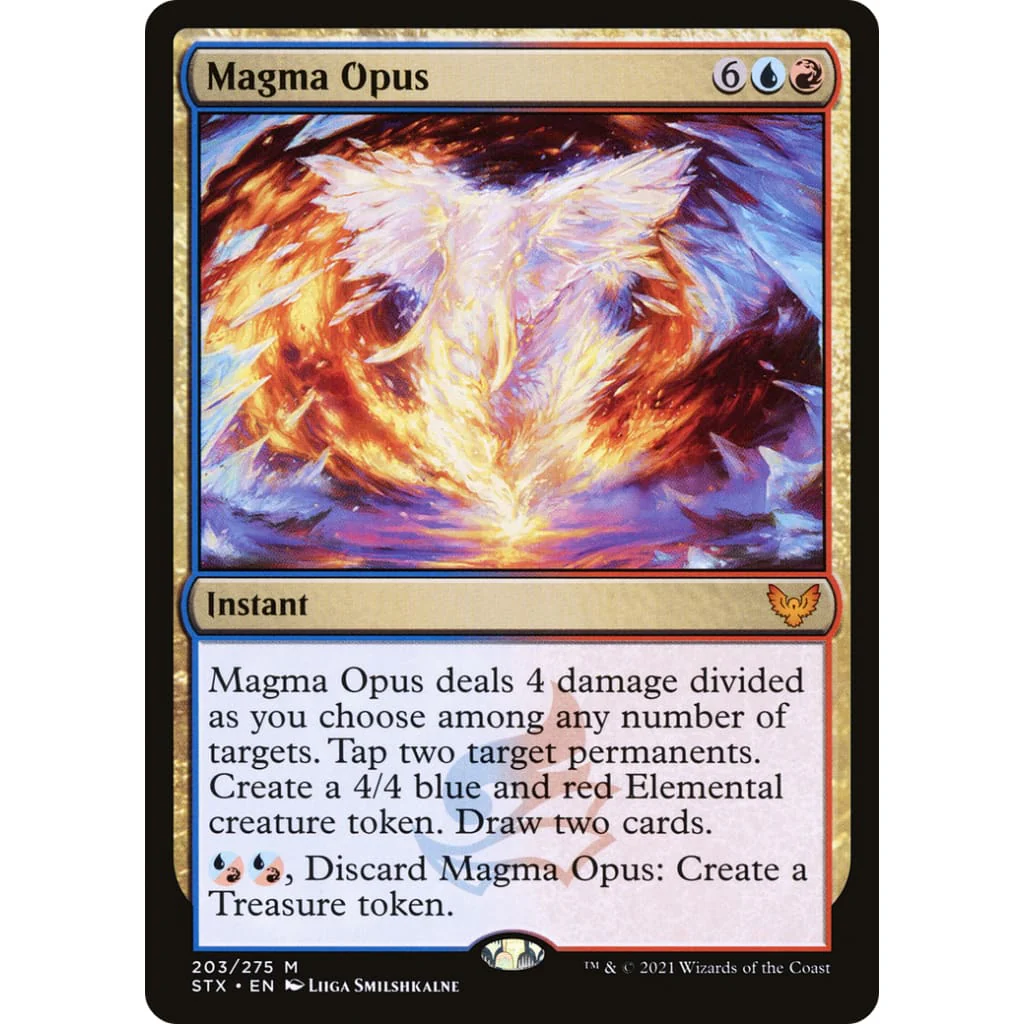 Magma Opus (STX-203) Foil