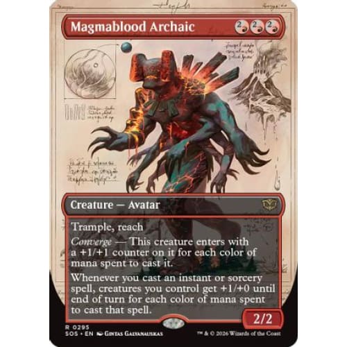 Magmablood Archaic (Borderless) (SOS-295)
