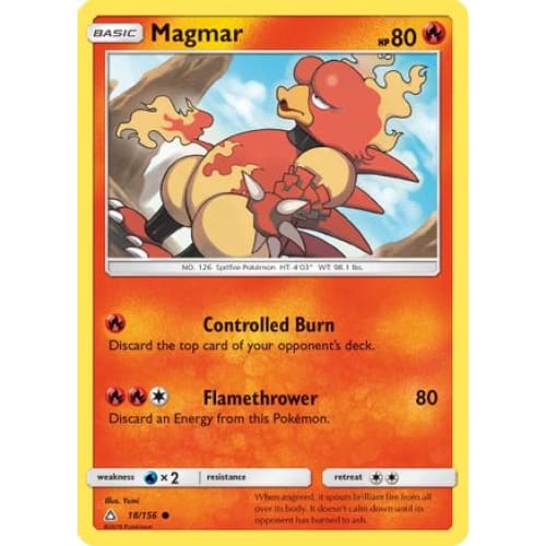 Magmar () Common Reverse Holofoil