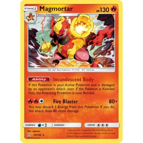 Magmortar () Holo Rare Reverse Holofoil