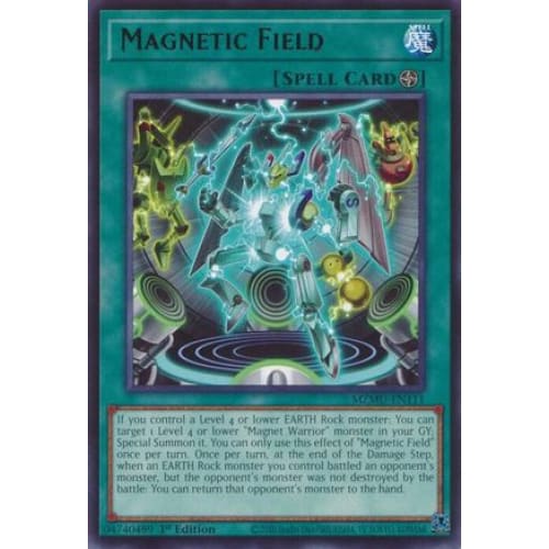 Magnetic Field - MZMU-EN111 Rare 1st Edition