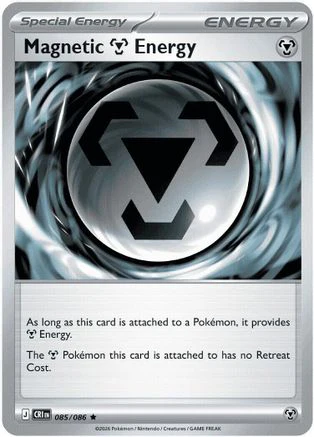 Magnetic Metal Energy (85) Rare Classic Reverse Holofoil