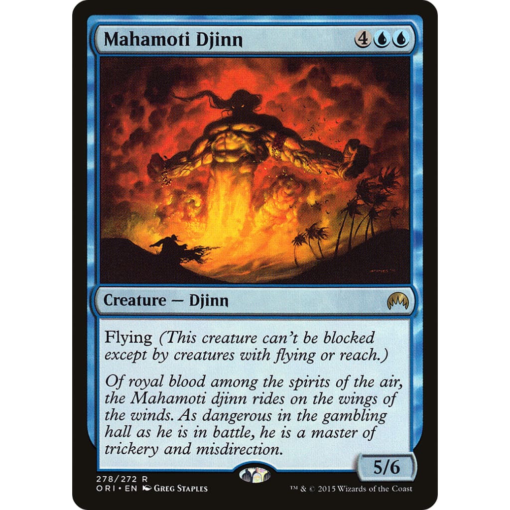 Mahamoti Djinn (ORI-278) Foil