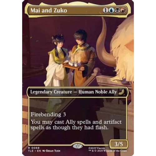 Mai and Zuko (Borderless) (TLE-068) Foil