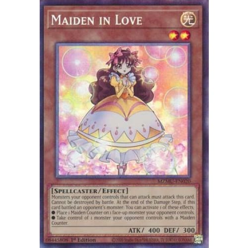 Maiden in Love (Collector's Rare) - MZMU-EN020 Collector's Rare 1st Edition