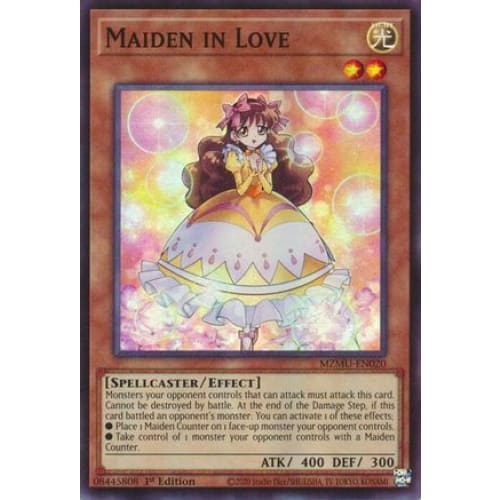Maiden in Love - MZMU-EN020 Super Rare 1st Edition