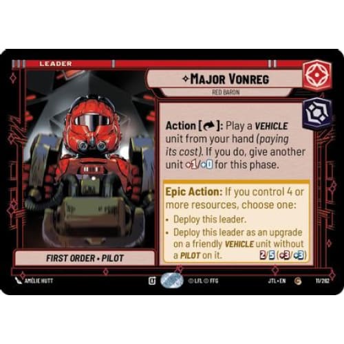 Major Vonreg - Red Baron (011/262)