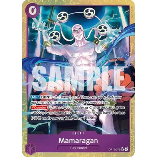 Mamaragan (Alternate Art) OP15-078 SR Adventure on Kami's Island  Foil