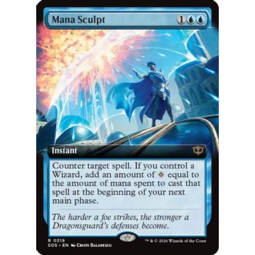 Mana Sculpt (Extended Art) (SOS-319)