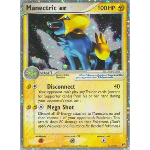 Manectric ex (101) Ultra Rare