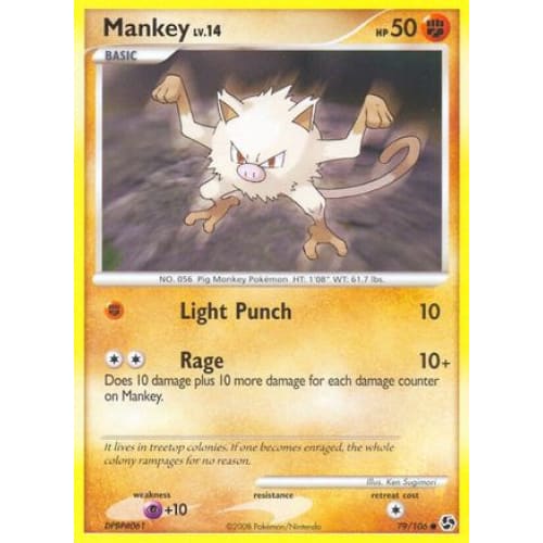 Mankey (79) Common