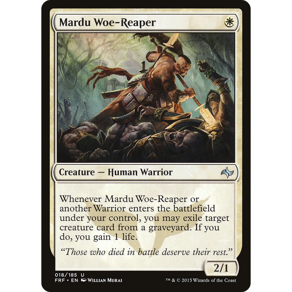 Mardu Woe-Reaper (FRF-018) Foil