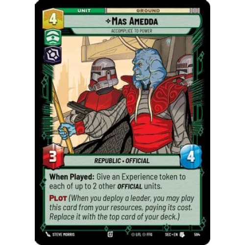 Mas Amedda - Accomplice to Power (Foil) (594)  Foil