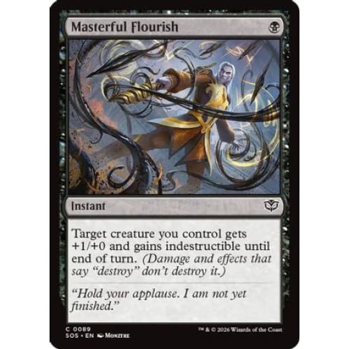 Masterful Flourish (SOS-089)