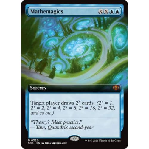 Mathemagics (Extended Art) (SOS-320) Foil