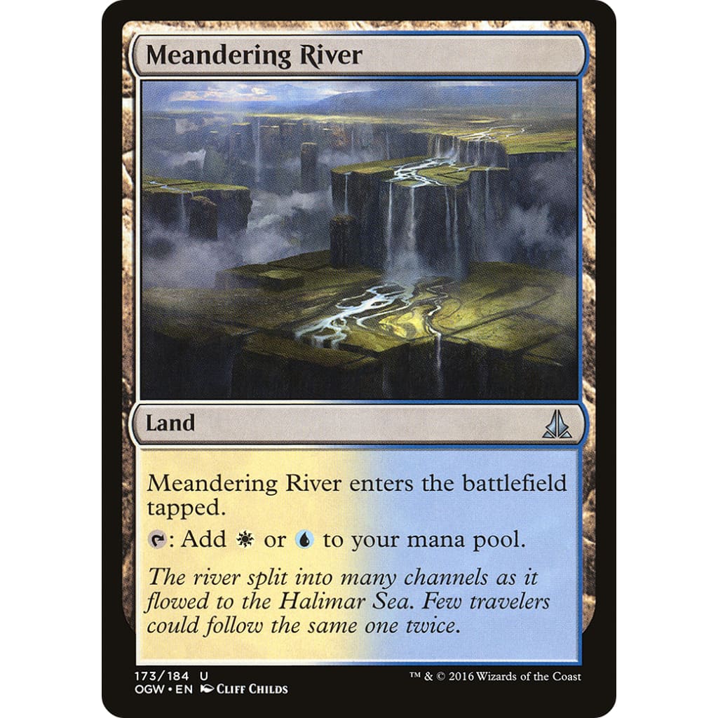 Meandering River (OGW-173) Foil