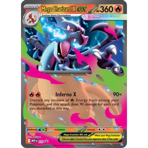 Mega Charizard X ex - 029 (29) Promo Holofoil