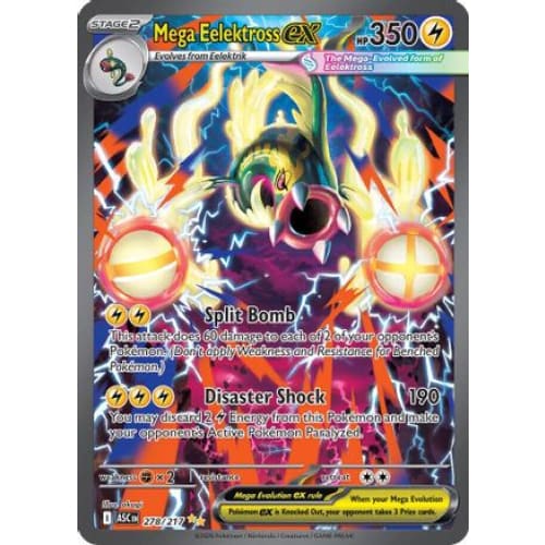 Mega Eelektross ex - 278/217 (278) Special Illustration Rare Holofoil