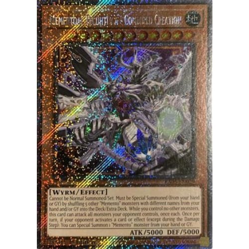 Mementoal Tecuhtlica - Combined Creation (Platinum Secret Rare) - RA05-EN029 Platinum Secret Rare 1st Edition