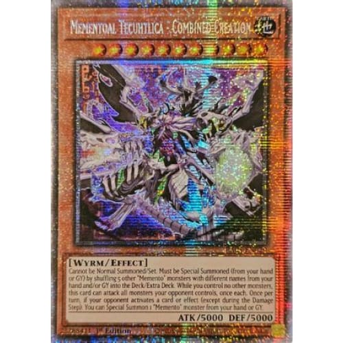 Mementoal Tecuhtlica - Combined Creation (Starlight Rare) - RA05-EN029 Starlight Rare 1st Edition
