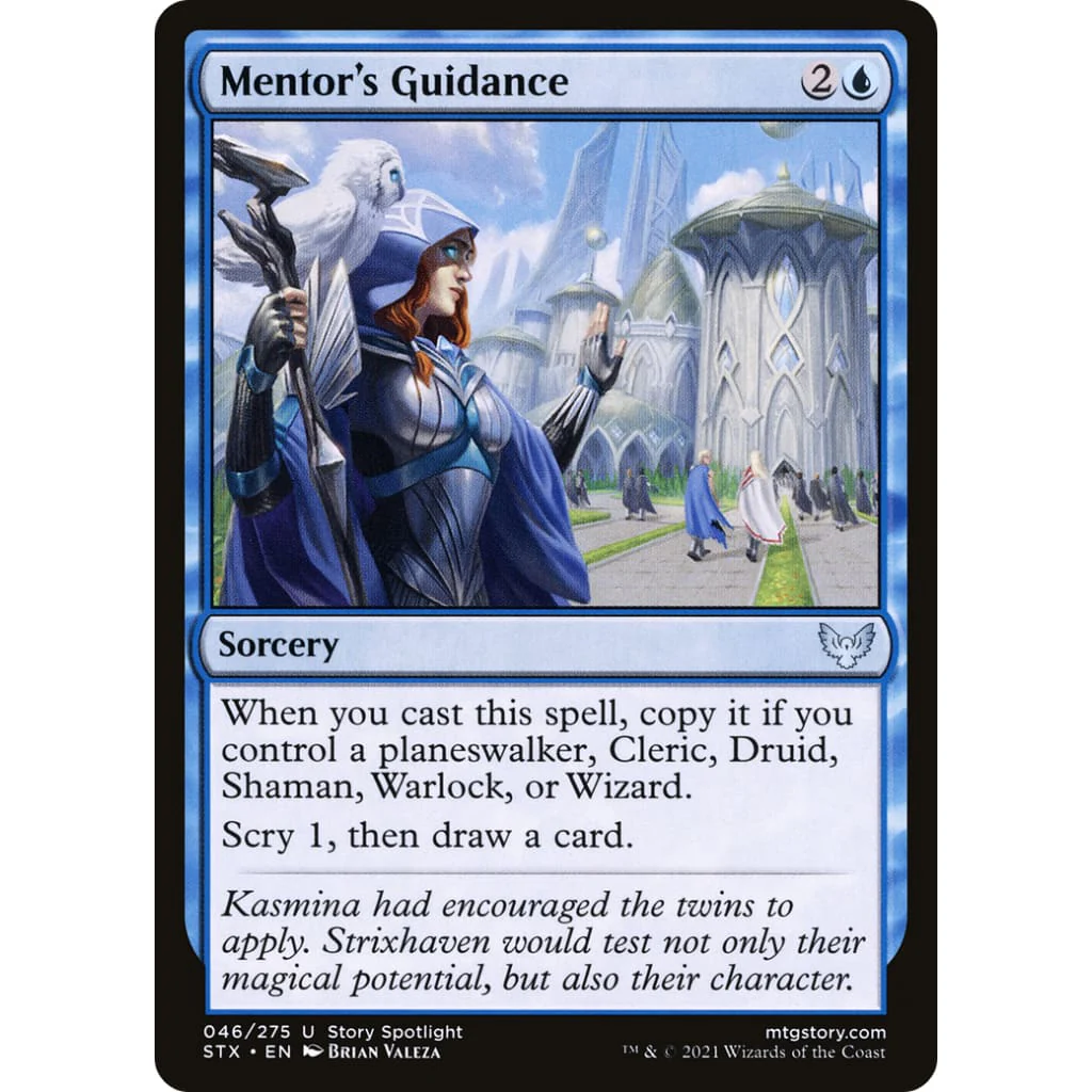 Mentor's Guidance (STX-046) Foil