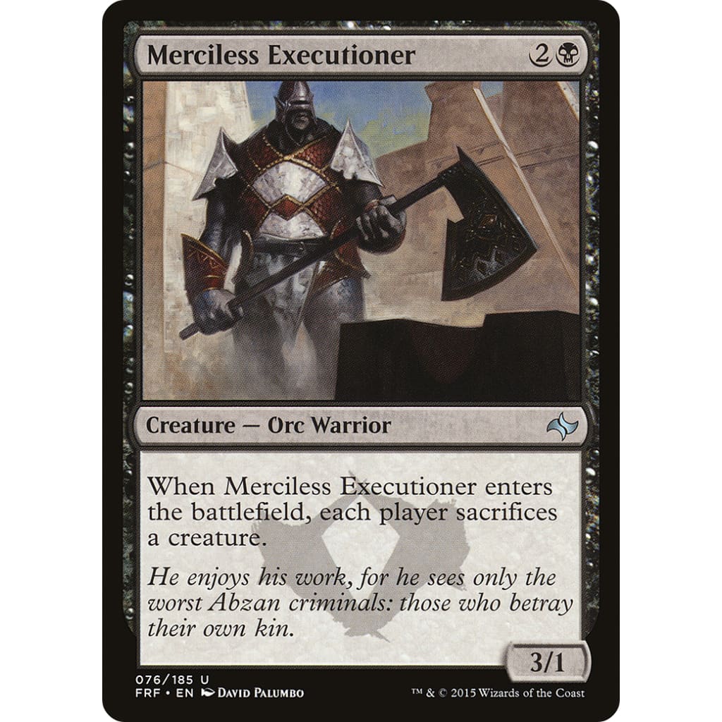 Merciless Executioner (FRF-076) Foil